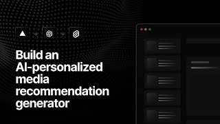 Build an AI-personalized media app with SvelteKit and Vercel Edge Functions