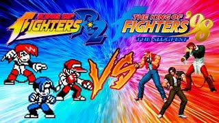 Comparativa - The King of Fighters R-2 vs The King of Fighters 98