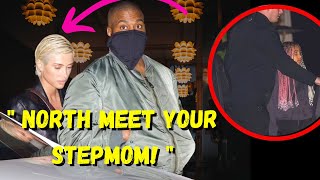 Kim K HEATED Kanye West Brings North to meet NEW Stepmom Bianca Censori