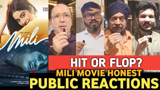Mili Movie PUBLIC REACTIONS | First Day First Show | Mili Movie Public Reviews | Mili Public Talks