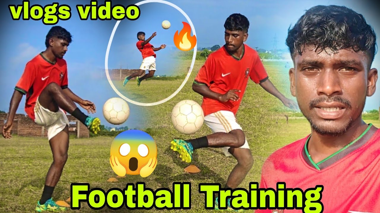 How To Do Football Training Vlogs Video Youtube