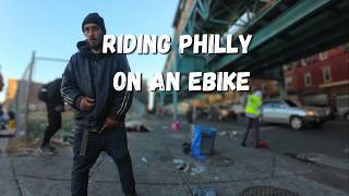 Riding Philly on an Ebike Early morning ride 4k