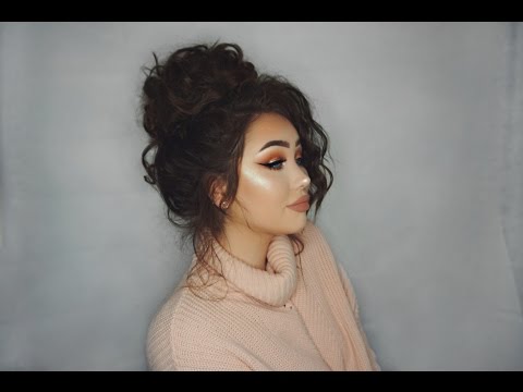 TUMBLR BIG MESSY BUN | TUTORIAL TUMBLR BIG MESSY BUN | TUTORIAL