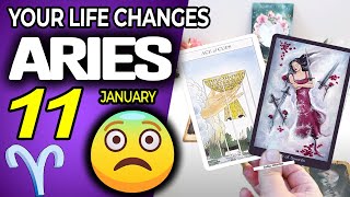 Aries ♈ YOUR LIFE CHANGES 😨 😱 Horoscope for Today January 11 2025 ♈ Aries tarot January 11 2025