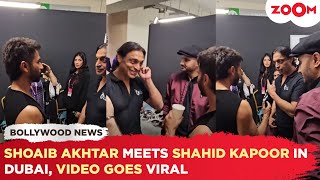 When Shoaib Akhtar MEETS Shahid Kapoor: A Rawalpindi Express and Kabir Singh ENCOUNTER in Dubai