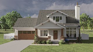 Craftsman Style House Plan | Laurel