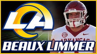 Rams SELECT their backup center Beaux Limmer