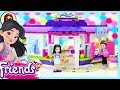 Lego Friends Emma's Art Cafe Build Silly Play Review Kids Toys