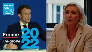 The final head-to-head of the French presidential election