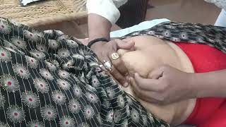 nabhi dharan massage | saree navel draping | Navel massage |#viralshorts #saree#massage #navel#vlog