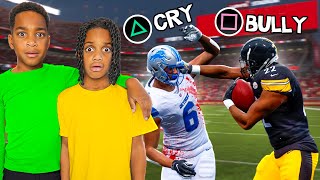 DJ \u0026 KYRIE GOT BULLIED IN MADDEN 2025 FOOTBALL GAME!