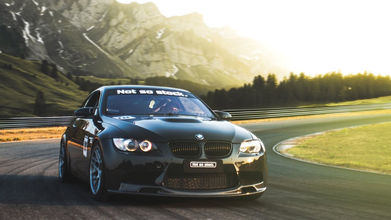 BMW m3 e92 в дрифте