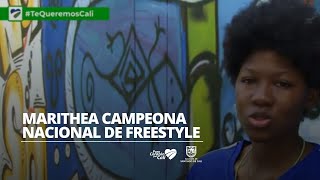 Marithea campeona nacional de Freestyle