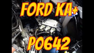 How to Diagnose and fix - P0642 - Reference Voltage A Low - Ford KA+