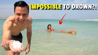 Floating in the Dead Sea SHOCKED US! Is this really Jordan? 🇯🇴