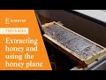 Trevs Bees - Honey Harvest - Extracting Honey and using the Honey Plane