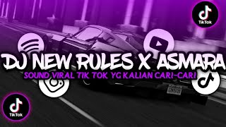 DJ NEW RULES X ASMARA X MELODY (Slowed + Reverb) FULL BASS VIRAL FYP TIK TOK 2023