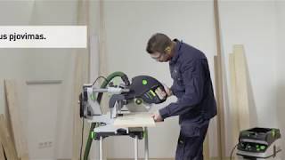 Traukiamas skersinio pjaustymo pjūklas | KAPEX KS 120 - Festool