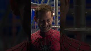 Tobey Maguire FUNNIEST Bloopers in Spider Man No Way Home #shorts