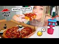 PIZZA HUT MUKBANG! + My McDonald's HORROR Story!