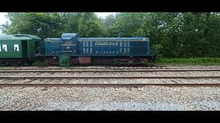 Adirondack Railroad Alco RSC2 ( ADIX 25)   Ex SAL 1531 in Remsen New York #AdirondackRailroad #RSC2