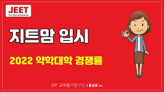 JFP교육평가연구소 | 2022 약학대학 경쟁률