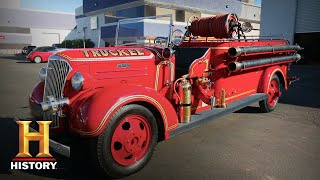 Counting Cars: STUNNING 1937 Fire Truck is American History (Season 9) | History