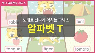 ㅣ윙크 알파벳송 Tㅣ신나는 유아 챈트송으로 파닉스를 즐겁게 익혀요!