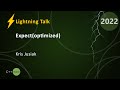 Lightning Talk: Expect(optimized) - Kris Jusiak - CppNow 2022