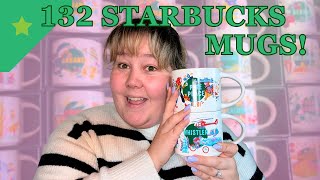 My 132 Starbucks Mug Collection 🌎 | Starbucks City Mugs from Around the World!