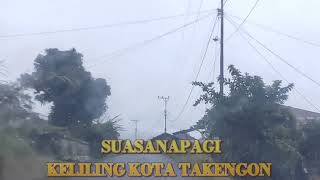 Jalan jalan pagi keliling kota Takengon