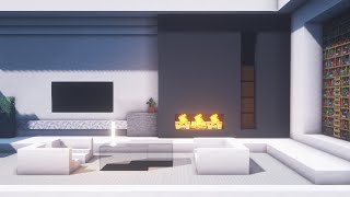Minecraft Tutorial | Livingroom | Interior #7