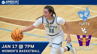 Women's Basketball - 1/17 - Tufts vs. Williams (7:00 PM)