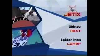 JETIX on Toon Disney — Next: Shinzo / Later: Spider-Man TAS (Early 2005 Version) (2005)