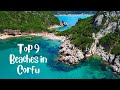 Top 9 Best Beaches in Corfu, Greece | Aerial Footage