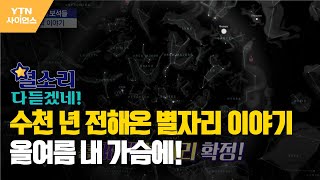 [별소리 다 듣겠네!] 수천 년 전해온 별자리 이야기…올여름 내 가슴에! / YTN 사이언스