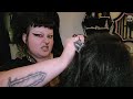 ASMR fast & aggressive scalp scratches + inspection + oil massages 