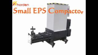 Small EPS Compactor for Polystyrene Recycling