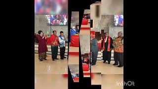 IBADAH AKHIR DARI GEDUNG LAMA, DAN IBADAH AWAL ME MASUKI GEDUNG BARU JEMAAT GKI HARAPAN ABEPURA