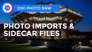 Importing Photos And Sidecar Files In ON1 Photo RAW