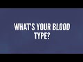 why do we have different blood types