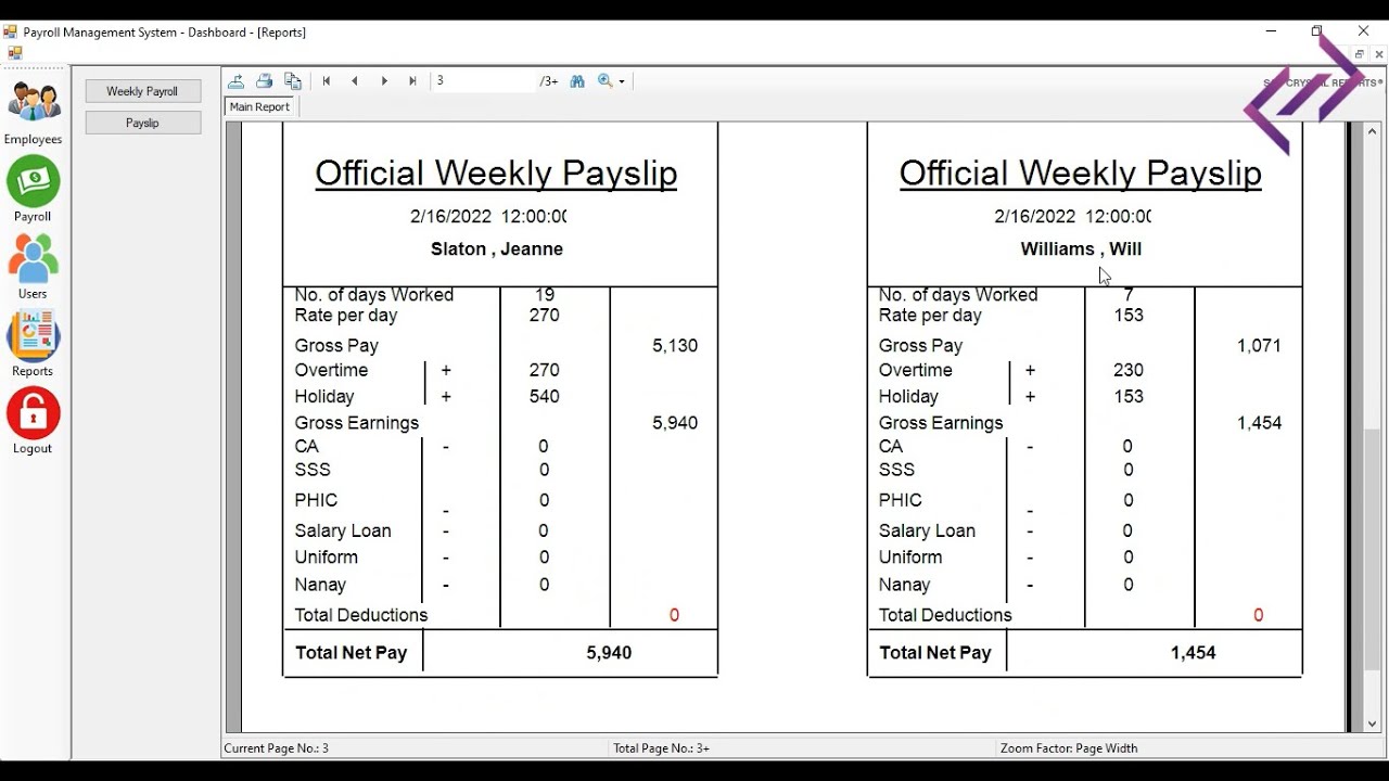 Payroll Management System Project In C Mysql With Source Code