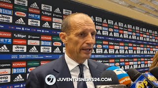 Allegri post Juve-Venezia 2-1 (zona mista): “A inizio anno avremmo perso. Miretti gioca da veterano”