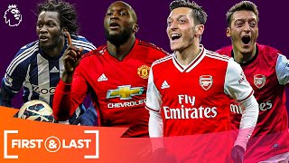Current SUPERSTARS’ First & Last Premier League Goals | Romelu Lukaku, Mesut Ozil & more!