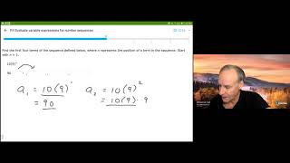 IXL Algebra 1 - P.4 Evaluate Variable Expressions for Number Sequences