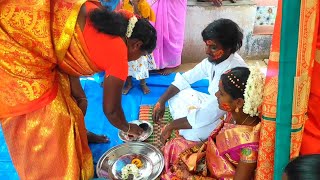 கிராமத்து வளைகாப்பு விழா சீமந்தம் வளைகாப்பு / village baby shower function/ Seemandham baby shower