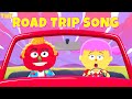 The Road Trip Song | Len and Mini See The World | Fun Adventure Songs For Kids By Teehee Town