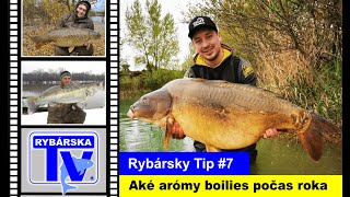 RYBÁRSKY TIP #7 Aké arómy boilies použiť v ročných obdobiach a na rôznych vodách