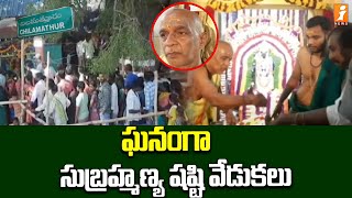 ఘనంగా సుబ్రహ్మణ్య షష్టి వేడుకలు | Subramanya Sashti Celebrations At Sri Satya Sai District | iNews