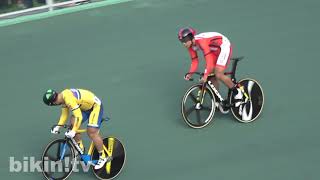 男子スプリント3位4位決定戦　2020全日本大学自転車競技大会